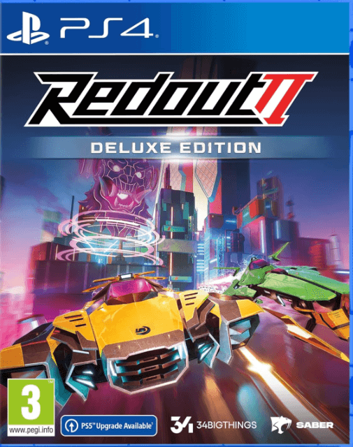 Redout II: Deluxe Edition box art for Playstation 4